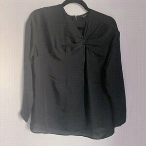 🆕 CLUB MONACO | NWT Black Long Sleeve Blouse Size XS